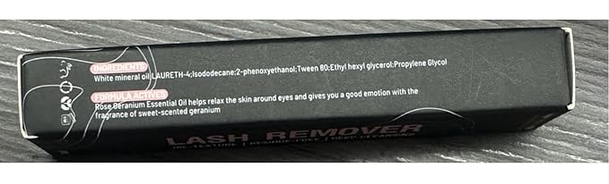 Cluster Lash Glue Remover 5 ML Lash Remover DIY Eyelash Extension Remover Eye Makeup Cleanser, Easy Removal of Cluster Eyelashes Gentle Soothing Nourishing Self-Use Oil Texture 5ML