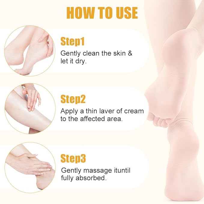 60% Urea Cream for Feet Maximum Strength 2% Salicylic Acid Foot Hands Cream for Dry Cracked Feet Knees Moisturizer Hydrates &Nourish Foot Care for Softens Exfoliates 1.41oz