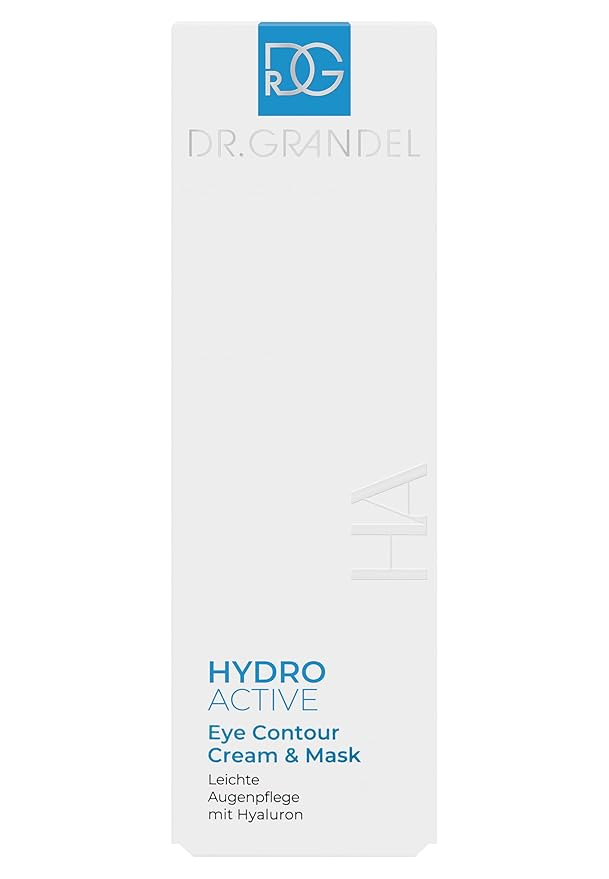 Dr. Grandel HYDRO ACTIVE Eye Contour Cream & Mask I Moisturizing eye care with Hyaluron