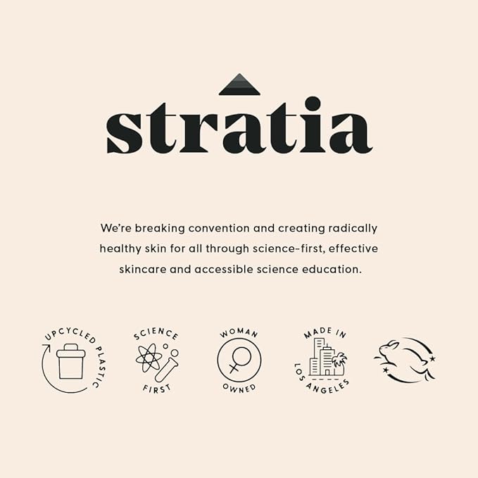 Stratia Night Shift Retinol Cream – Age-Defying Face Moisturizer for Smooth, Radiant Skin, Hydrating & Gentle Lotion for All Skin Types, 1.7 Fl Oz