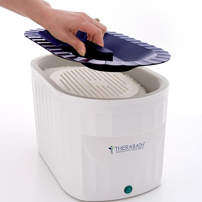 Therabath Professional Thermotherapy TB6 Paraffin Wax Bath - Helps Relieve Arthritis & Muscle Stiffness - Heat Therapy for Hands, Feet, Face & Body - Made in USA - 6 lb. Fresh Squeezed Lemon