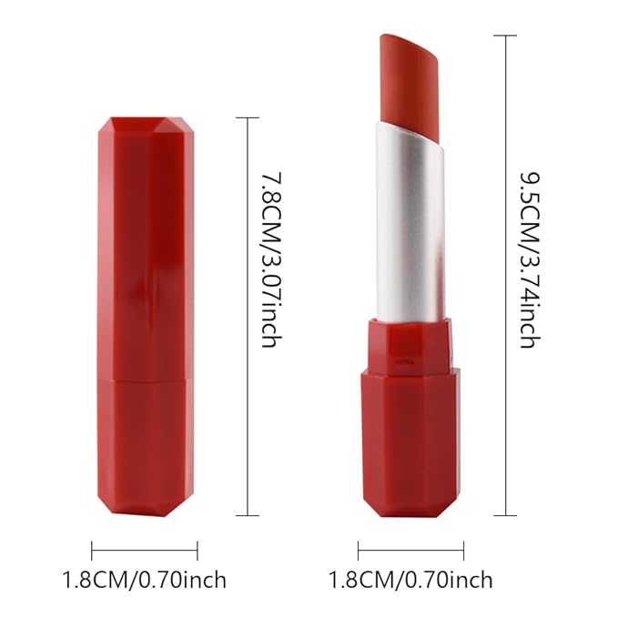 Warm Coral Matte Lipstick - Lip Crayon & Face Paint Stick for Women, Smooth Pigmented for Everyday Halloween Birthday Party Wear, Younger-Looking Lip Makeup, Labial con color para uso diario 06