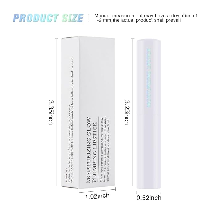 Purple Shimmer Metallic Moisturizing Glow Plumping Lipstick Makeup, Lipstick with Metallic 3D Shine Lightweight Hydrating Formula, Glitter Lip Gloss Stain Long Lasting Waterproof (15#Purple)