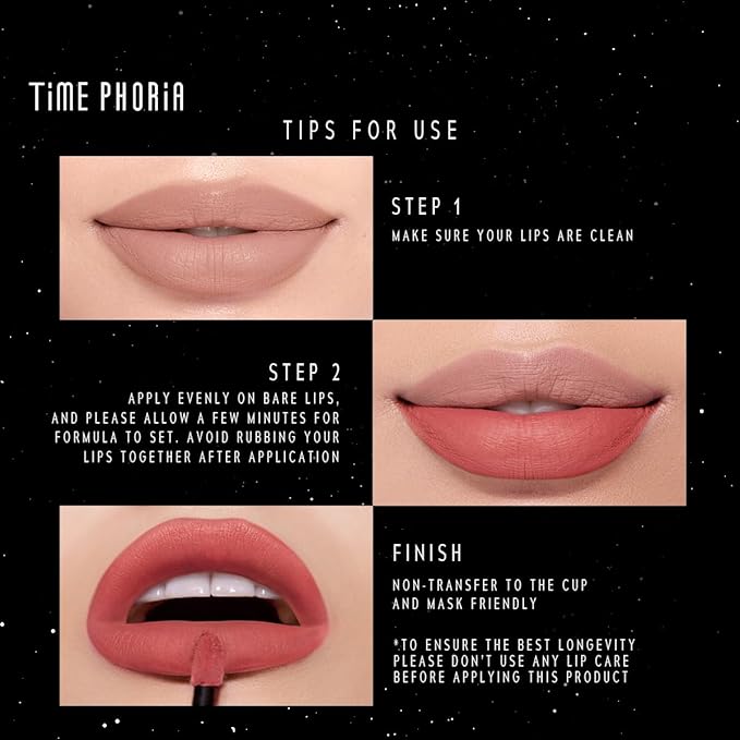 ETERNAL LIP MATTE-Long Lasting Lip Stain, Waterproof & Transferproof Lip Tint, Mask-friendly, Matte Finish Lipstick, Lightweight, High Coverage, Stocking Stuffers Teengirls (10 LOVE SPELL)