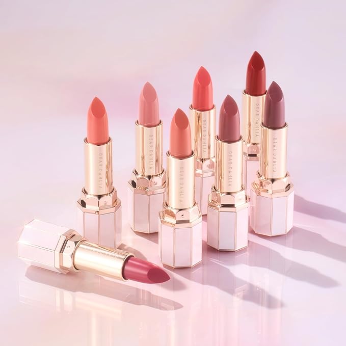DEARDAHLIA Lip Paradise Sensual Lip Glow (Kylie) - Weightless Hydrating Vegan Lipstick with Glossy Finish, Natural Radiant Glow & Shea Butter Nourishment. 0.11 oz