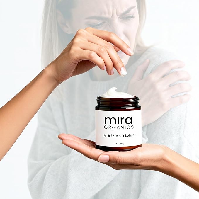 Skin Relief & Repair Cream - Intense Nourishing Moisturizer with Botanical Blends for Daily Face & Body Hydration, Soothes Dryness, Gentle for All Skin Types