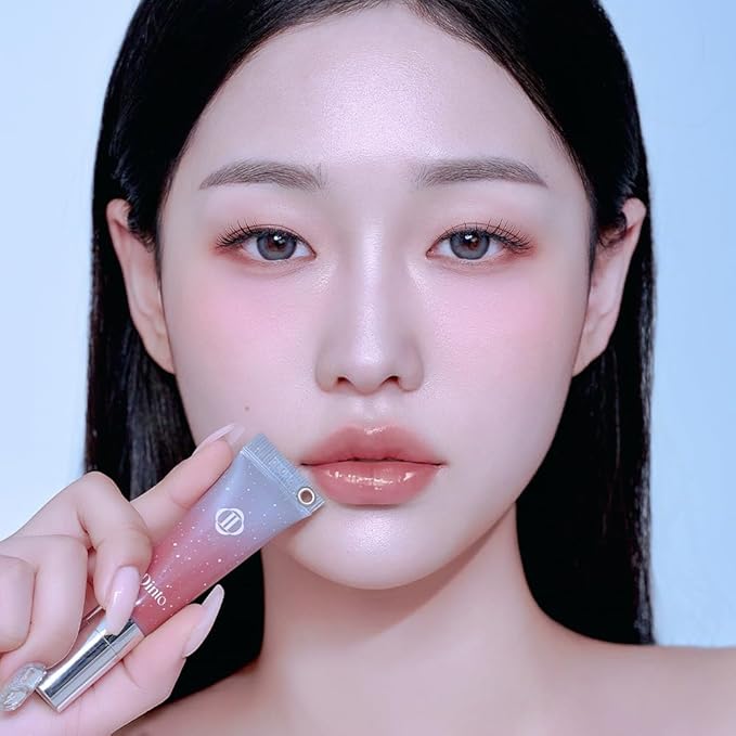 DINTO Frozen Lip Jelly - Icy Cool Plumping Lip Gloss with Metal Tip - High-Shine Non-Sticky Jelly Formula for Fuller, Juicy Lips - Vegan & Cruelty-Free - 0.34 fl oz - Shade 376 Mirror
