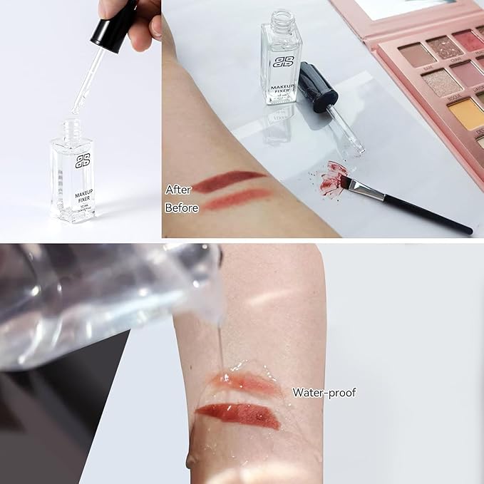 Makeup Fixer Mixing Liquid Cosmetics Eyeshadow Sealant Prolong Makeup Pigment Durability 10ml/0.34 US FL OZ