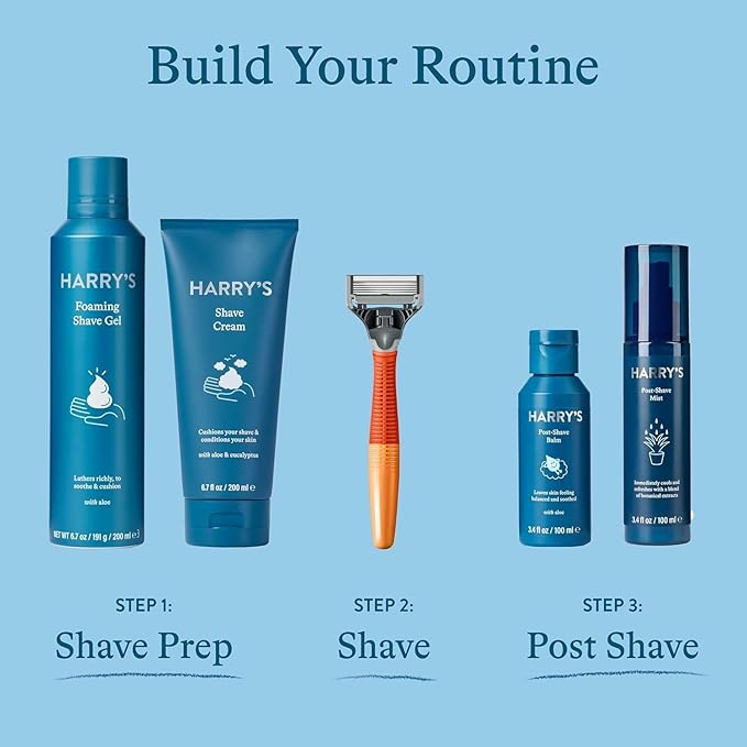 Harry's Shaving Cream - Shaving Cream for Men with Eucalyptus - 2 pack (3.4 oz)