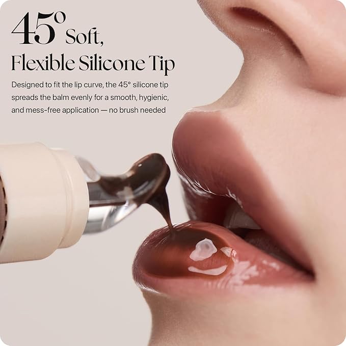 Nature Republic Honey Melting Lip & Butter Balm (DARK CHERRY CHOUX & DIRTY ESPRESSO) Set - Moisturizing Tinted Lip Balm, Peptides, Sheer & Glossy, Stocking Stuffers