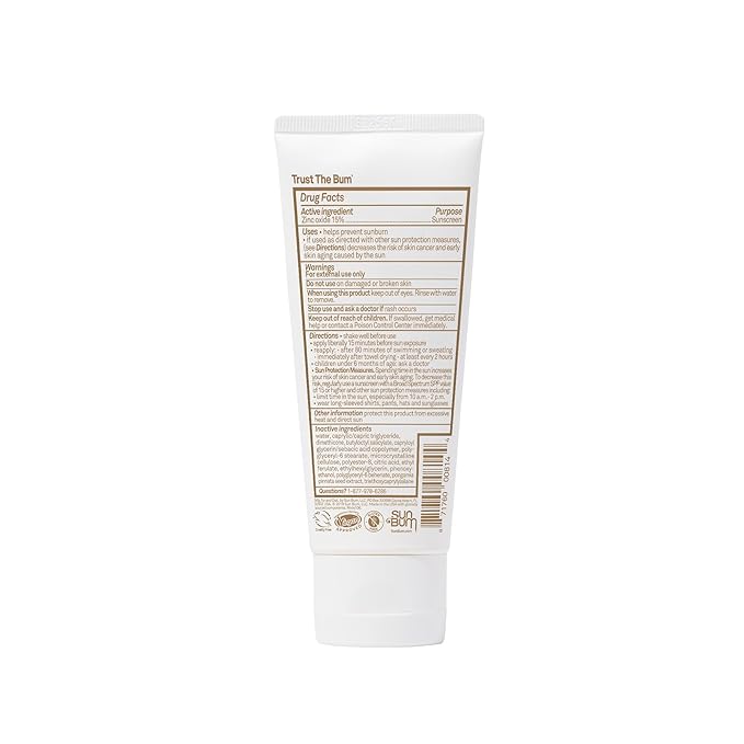 Sun Bum Mineral SPF 30 Sunscreen Body Lotion - Broad Spectrum Moisturizing Facial Sunscreen with Vitamin E - Vegan and Hawaii 104 Act Compliant (Without Octinoxate & Oxybenzone) - Travel Size - 3 oz