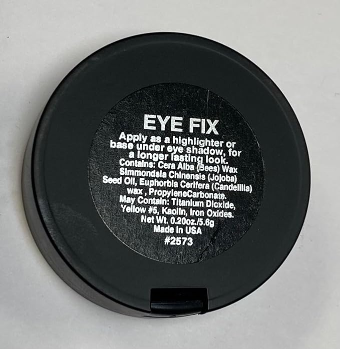 Jolie Eye Shadow Fix, Creme Eye Lid Smudgeproof Non Crease Base Primer - Updated Packaging (Light)
