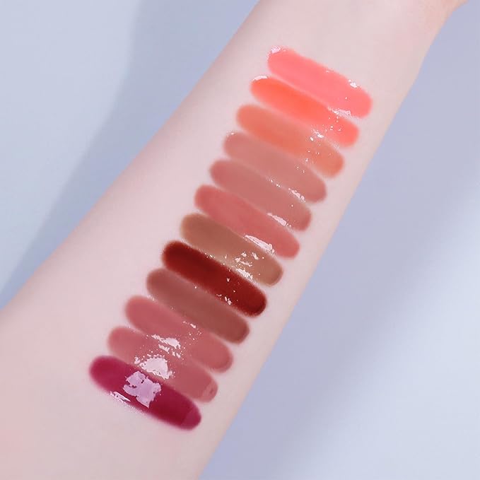 DINTO Frozen Lip Jelly - Icy Cool Plumping Lip Gloss with Metal Tip - High-Shine Non-Sticky Jelly Formula for Fuller, Juicy Lips - Vegan & Cruelty-Free - 0.34 fl oz - Shade 374 Dove