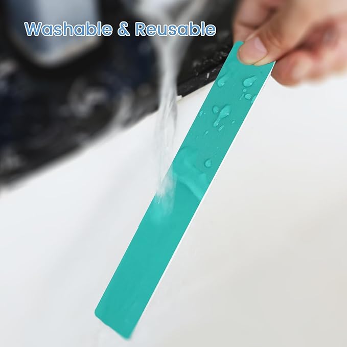 GazePlus Nail File, 50 Pcs Nail Files 7" Long 100/180 Grit for Acrylic Nails Gel Nails Dip Powder Nails Poly Gel Washable Reusable Double Sided Buffering