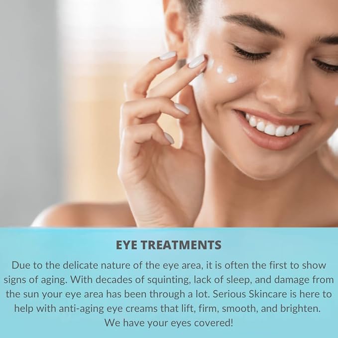 Serious Skincare - Retinol A Eye XR Under Eye Cream Concentrate - Reduce Fine Lines, Dark Circles & Puffiness - Daily Wrinkle Cream - Anti-Aging Skin Care Treatment for Women and Men - 0.5 oz