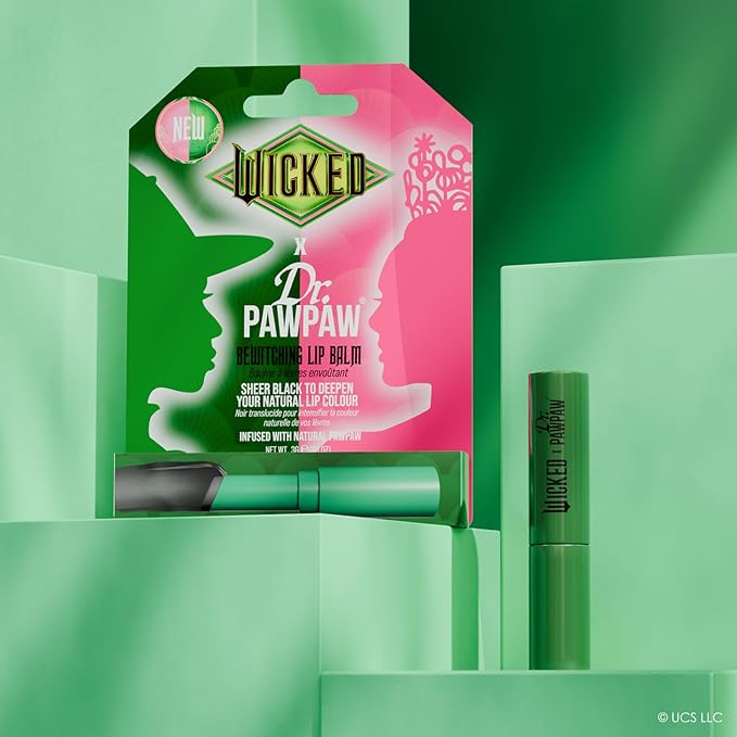 Dr. PawPaw Wicked Lip Balm - Bewitching - Natural Balm with Aloe Vera - Gluten Free Lip Moisturizer to Nourish, Soften and Hydrate - 0.1 oz (Pack of 2)