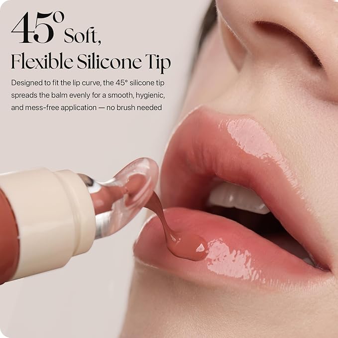 Nature Republic Honey Melting Lip & Butter Balm (PLUM & LYCHEE JELLY) Set - Moisturizing Tinted Lip Balm, Peptides, Sheer & Glossy, Stocking Stuffers