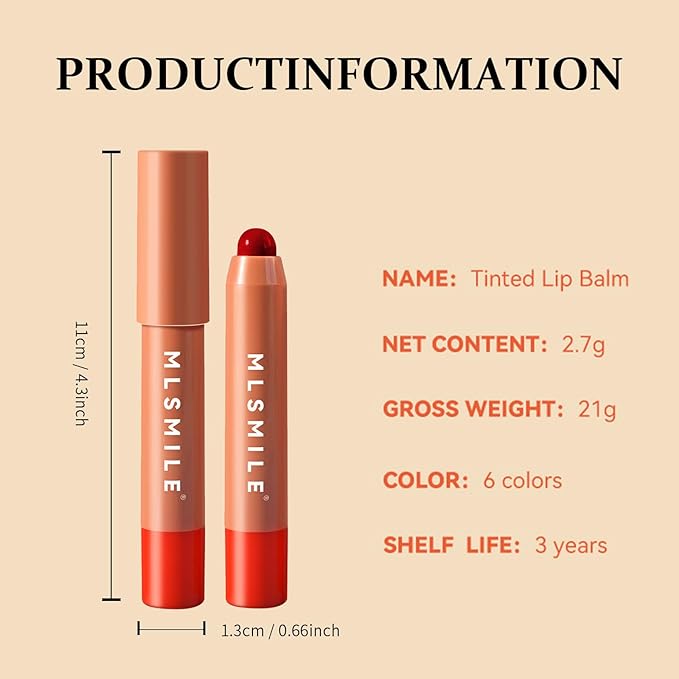 Lip Gloss, Lipstick 3 Step Makeup in 1 Swipe, Multi Use Lip Gloss, Cream Blush Eyeshadow base, Lip Stain Waterproof & Transfer Proof, Hydrating Wear & Vegan #Neon Red