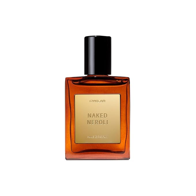CYKLAR Perfume Oil Roll-On. Travel-Friendly Naked Neroli Fragrance, with Neroli, Mandarin, and Amber Notes. Long-Lasting Essential Oil Parfum for Women and Men. 0.5 Fl Oz Scented Rollerball Bottle