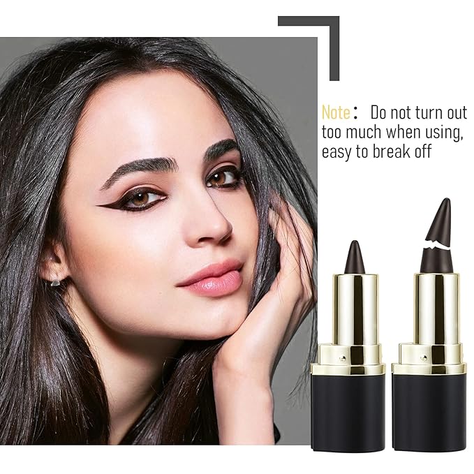 Boobeen Eyeliner Gel Makeup Black Eye liner Pen Matte Waterproof Eyeliner Pencil Quick Drying Eye liner Gel Stick Eye Makeup Long Lasting