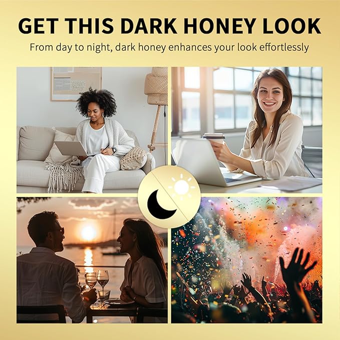2PCS Hydrating Honey Lipstick,Black Sheer Tinted Lip Balm for All Skin Tones, Moisturizing Nourishing Formula with Natural Black Cherry Tint