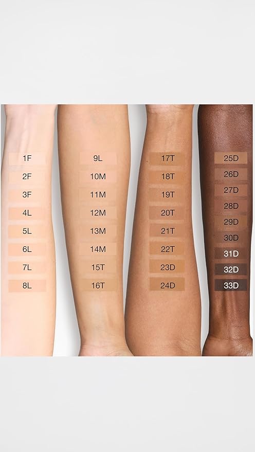 LAWLESS Women's Forget the Filler Skin-Plumping Line-Smoothing Foundation, 33D, ultra deep with deep-neutral undertones, 1.0 Ounce