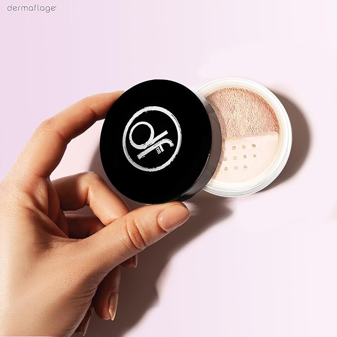 Mineral Powder Foundation for Sensitive Skin, Powder Sunscreen with SPF 26, All Natural Ingredients, Anti-oxidant protection, Made in the Shade by Dermaflage, 5g (Porcelain)