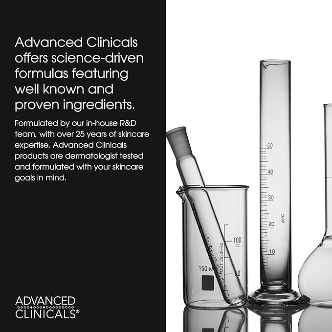 Advanced Clinicals Rosehip Oil For Face With Vitamin E + Botanicals Helps Improve Look Of Dark Spots, Wrinkles, Fine Lines, & Uneven Looking Skin Tone | Moisturizing Skin Care Face Serum, 2-Pack