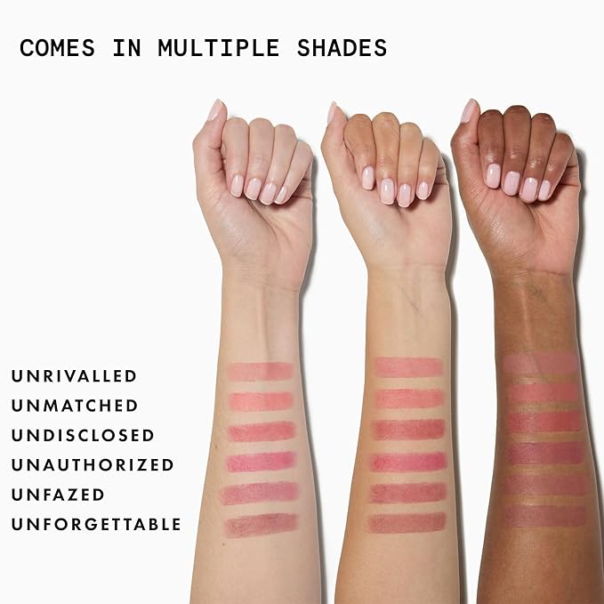 Beauty Pie Unlipstick Modern Matte Lip Tint – Unforgettable (Warm Red), Lightweight Hydrating Balm-Tint, Long-Wearing Blur-Matte Finish, 0.11 oz