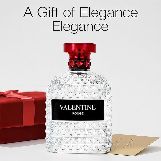 A CENTER Valiant Rouge Perfume for Women, Floral Notes Eau de Parfum Spray Casual Daily Cologne 3.4 Fluid Ounce/100Ml Women Fragrance Daytime & Casual Use, for all Skin Types