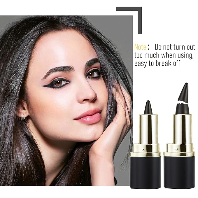 Boobeen Eyeliner Gel Makeup Black Eye liner Pen Matte Waterproof Eyeliner Pencil Quick Drying Eye liner Gel Stick Eye Makeup Long Lasting