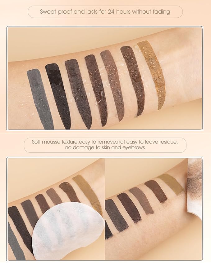 Tinted Eyebrow Gel- 1Pcs Long Lasting Waterproof Grey Tinting Eye Brow Glue,Gray Brow Filler,Brow Fast Sculpt,Fill in Eyebrows and Cover White Hairs,Christmas Eye Makeup Gift for Women Mother-#13