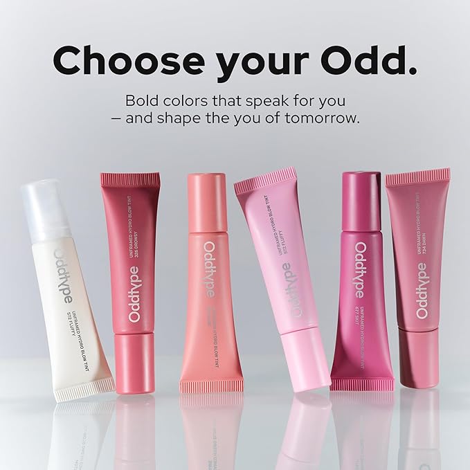 Unframed Hydro Blow Tint – 295 Sure | Hydrating Gloss Lip Tint | 0.3 fl oz / 9 g | Korean Beauty