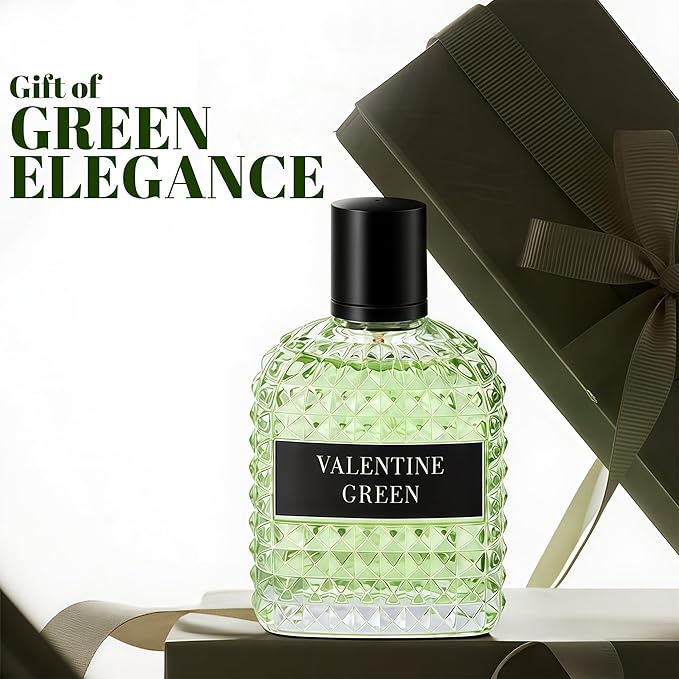 A CENTER Valentine Green Perfume for Women, Floral Notes Eau de Parfum Spray Casual Daily Cologne 3.4 Fluid Ounce/100Ml Women Fragrance Daytime & Casual Use, for all Skin Types