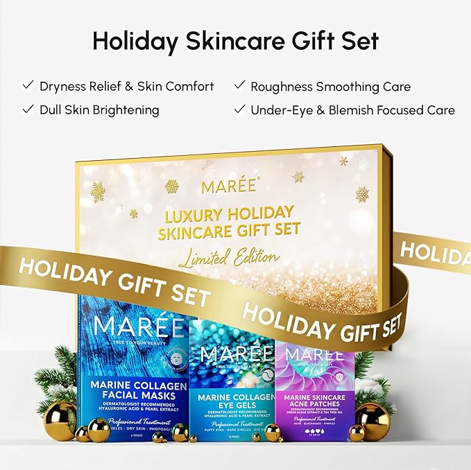 MAREE 10% Azelaic Acid Face Serum - Redness Soothing Hydrating Serum with Niacinamide, Centella Asiatica & Hyaluronic Acid - Relief Serums for Face & Body - Azalecic Acid Skin Facial - Acido Azelaico