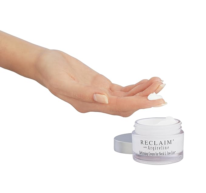 Principal Secret RECLAIM Neck & Jaw Line Refirming Cream with Argireline Molecular Complex and Hyaluronic Acid, Targeted Firming to Jaw Line and Neck, 1 oz