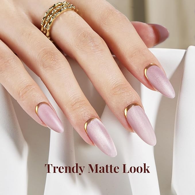 Beetles Matte Top Coat for Gel Nail Polish,15ML No Wipe Powder-Resist Matte Finish for Detail Chrome Powder Painting and Long Lasting Gift Set for Women