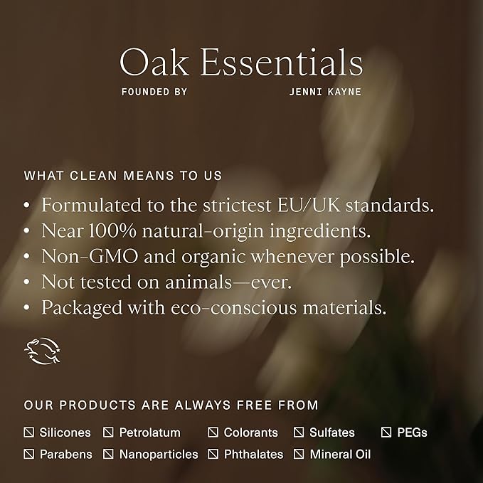 Oak Essentials Firming Plant Peptide Serum | Exosome Encapsulated Botanical Peptide Complex for Visibly Firmer, Plumper, Radiant Skin, 1 Fl Oz