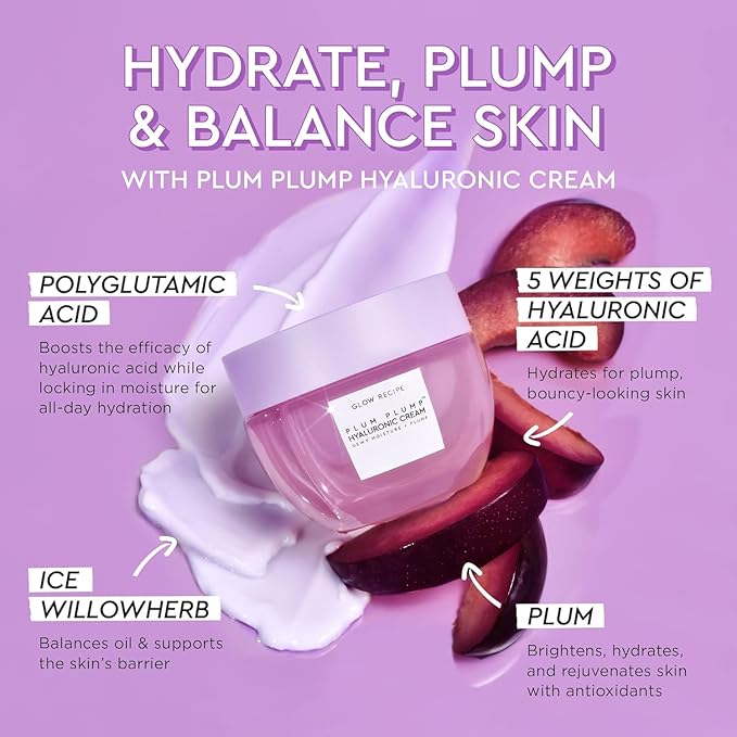 Glow Recipe Library Skincare Gift Set - Avocado Face Wash + Face Serum + Facial Toner + Guava Eye Cream + Hyaluronic Acid Moisturizer + Dew Drops + Strawberry Smooth Serum + 2 Hair Clips (10 Count)