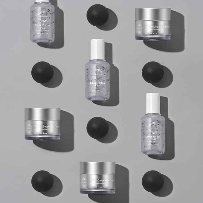 OxygenCeuticals Age Defying Caviar Kit – Anti-Aging Kit, Age-Defying Caviar Cream & Serum for Fine Lines Repair, Skin Renewal for Face & Neck