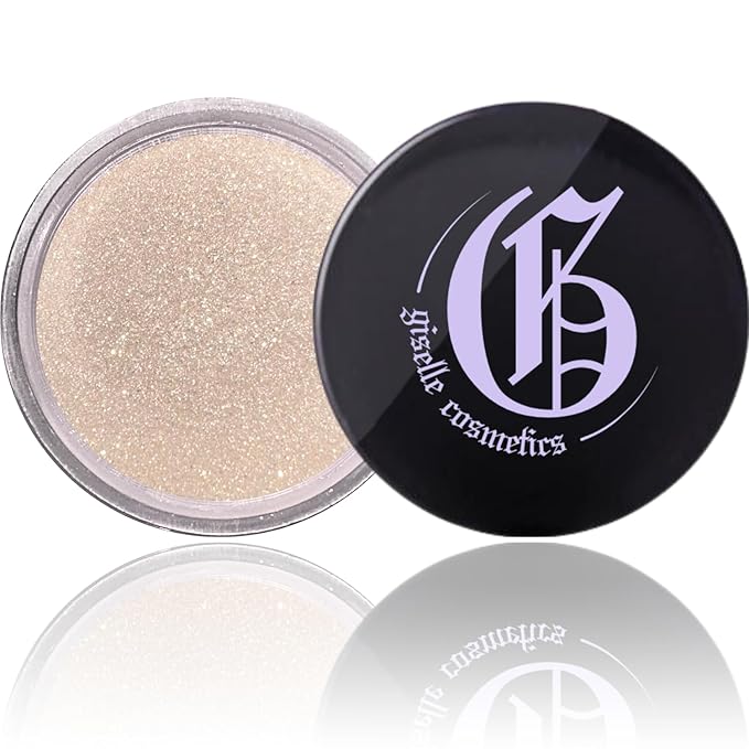 Pearl Diamond Mineral Loose Eyeshadow - Organic, Talc Free, High Pigment, Non-Toxic Make Up - Shimmer, Glitter, Iridescent Eyeshadow Palette - Natural Moondust Eye Shadow