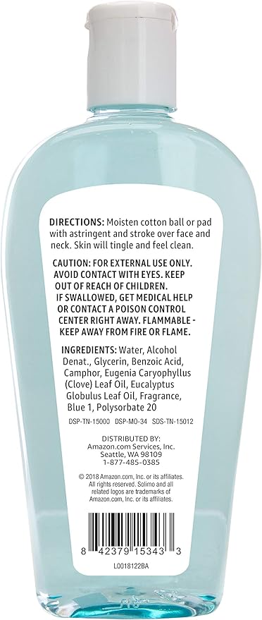 Amazon Basics Original Clean Astringent Skin Cleanser, Fresh Scent, 10 Fl Oz (Previously Solimo)