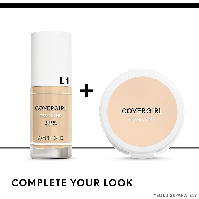 Covergirl TruBlend Pressed Blendable Powder, Translucent Tawny, 0.39 Oz (Packaging May Vary)