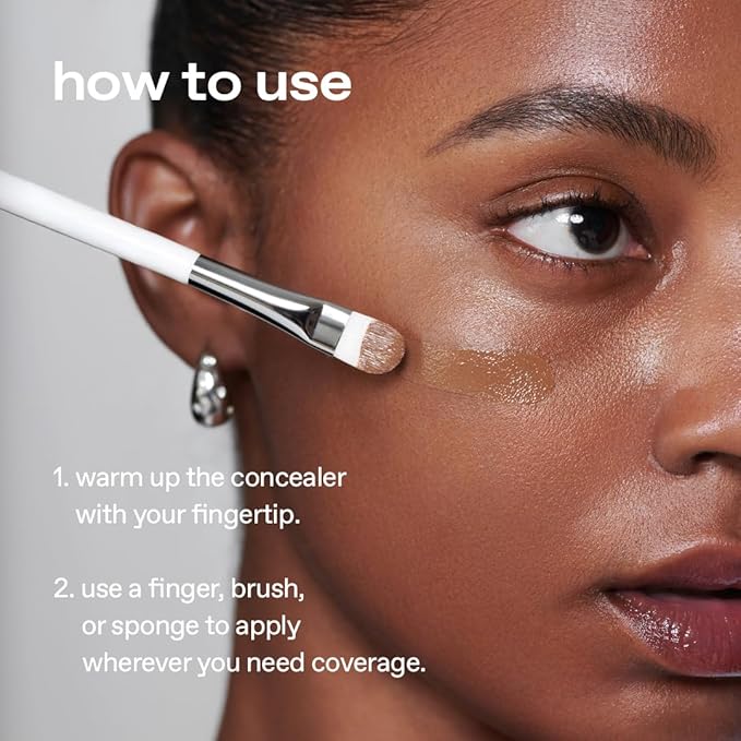 glow not dry concealer #pale #blushbeige | covers under-eye circles & blemishes | full-coverage | dual-color&use | melt-in texture | 0.4 oz | beige
