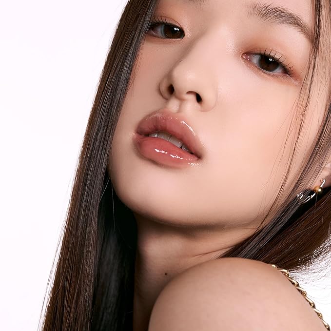 rom&nd GLASTING COLOR GLOSS 06 Deepen Moor | Viral K-Beauty Lip Tint for Mirror Shine & Plump Lips | Non-Sticky, Long-Lasting Hydration & Natural Brownish Hue