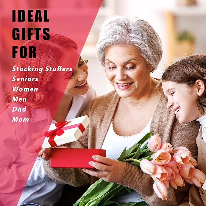 LePinko Eyebrow Trimming Scissors with Combs, Gifts For Men Women Stocking Stuffers, Gray