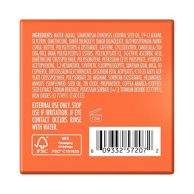 e.l.f. SKIN Bright + Brew-tiful Eye Cream, Helps Brighten Appearance Of Undereye Dark Circles & Repair Puffiness, Vegan & Cruelty-Free
