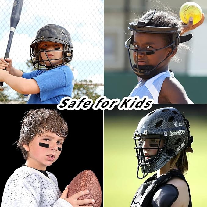 MEICOLY 3Pcs Pink Face Body Paint Stick for Halloween SFX Cosplay Makeup,Pink Accessories for Spirit Week,Eye Black Stick,Sweat Proof Waterproof Eye Black Baseball Softball Football Lacrosse