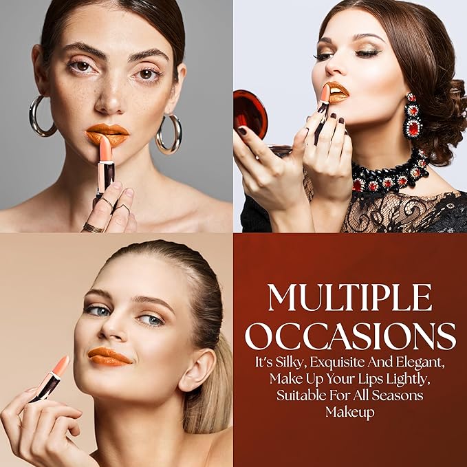 lipstick provides smooth moisturizing application creamy on my lips hydrating long lasting wear non-sticky glides on provides maximum color organic shea butter-latte
