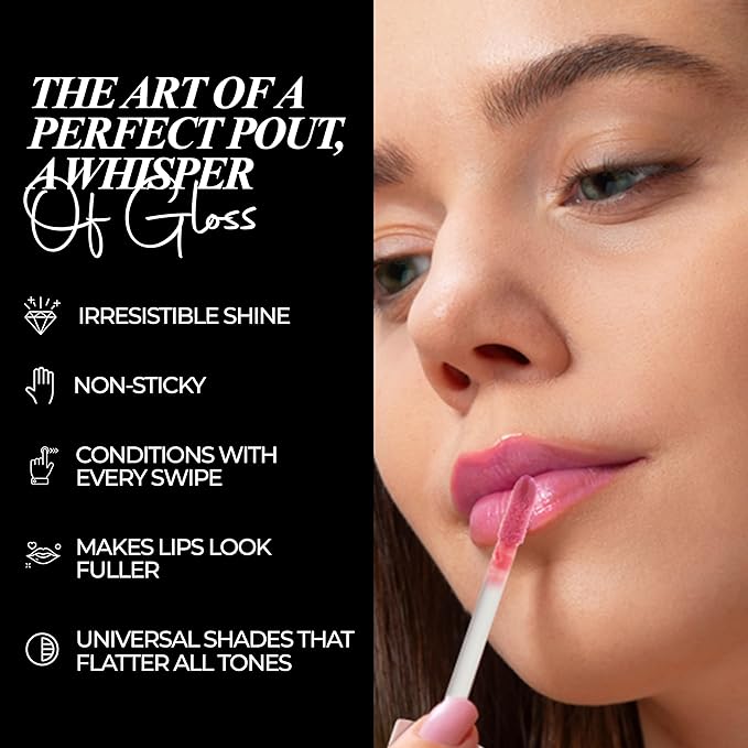 LePaon Cosmetics Pout Cloud Lipgloss – Long-wear, Transfer-Proof Matte Lipstick with High Pigment Payoff – Infused with Vitamin E for Extended Hydration (Pinkshine)